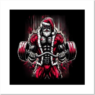 I'm Going To The Gym Merry Christmas Gift, Motivation, Xmas, Workout Gift Posters and Art